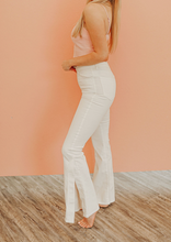 Load image into Gallery viewer, Lexi White Flare Jeans
