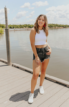 Load image into Gallery viewer, White Long Crop Basic
