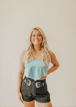 Load image into Gallery viewer, Dolly Denim Shorts- Black

