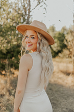 Load image into Gallery viewer, Taupe Ribbed Dress
