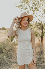 Load image into Gallery viewer, Taupe Ribbed Dress
