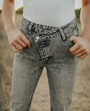 Load image into Gallery viewer, Brooklyn Baby Asymmetrical Jeans
