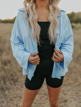 Load image into Gallery viewer, Baby Blue Shacket

