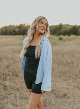 Load image into Gallery viewer, Baby Blue Shacket
