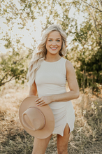 Load image into Gallery viewer, Taupe Ribbed Dress
