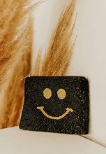 Load image into Gallery viewer, Smiley Mini Beaded Pouch
