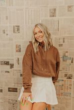 Load image into Gallery viewer, Mocha Oversized Hoodie
