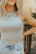 Load image into Gallery viewer, Heather Gray Bodysuit
