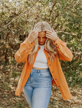 Load image into Gallery viewer, Orange Shacket
