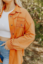 Load image into Gallery viewer, Orange Shacket
