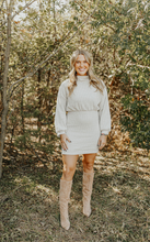 Load image into Gallery viewer, Ivory Sweater Dress

