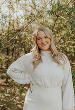 Load image into Gallery viewer, Ivory Sweater Dress
