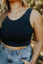 Load image into Gallery viewer, Black Criss-Cross Tank
