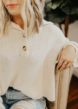 Load image into Gallery viewer, Winter White Chunky Pullover
