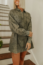 Load image into Gallery viewer, Olive Denim Dress
