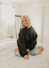 Load image into Gallery viewer, Black Teddy Hoodie
