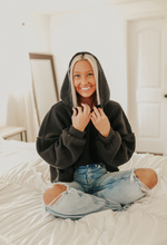 Load image into Gallery viewer, Black Teddy Hoodie
