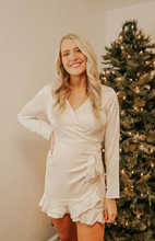 Load image into Gallery viewer, Champagne Satin Dress
