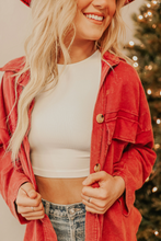 Load image into Gallery viewer, Vintage Red Shacket
