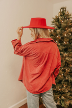 Load image into Gallery viewer, Vintage Red Shacket
