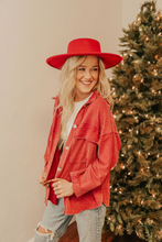 Load image into Gallery viewer, Vintage Red Shacket
