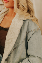 Load image into Gallery viewer, Arctic Barbie Denim Jacket
