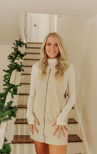 Load image into Gallery viewer, Ecru Overall Dress
