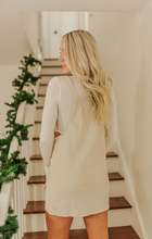 Load image into Gallery viewer, Ecru Overall Dress
