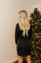 Load image into Gallery viewer, Emma Black Mini Dress
