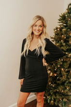 Load image into Gallery viewer, Emma Black Mini Dress

