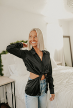 Load image into Gallery viewer, Alexis Silk Cutout Top
