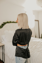 Load image into Gallery viewer, Alexis Silk Cutout Top

