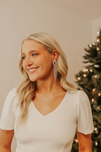 Load image into Gallery viewer, Diamond Arch Earrings
