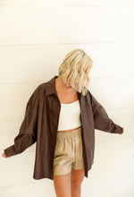 Load image into Gallery viewer, Chocolate Leather Jacket
