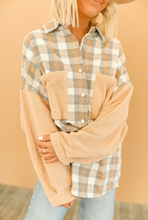 Load image into Gallery viewer, Teddy Flannel Shacket
