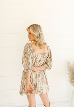 Load image into Gallery viewer, Patterned Babydoll Dress
