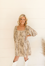 Load image into Gallery viewer, Patterned Babydoll Dress

