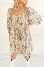 Load image into Gallery viewer, Patterned Babydoll Dress
