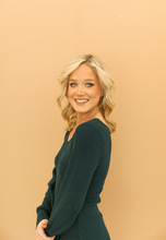 Load image into Gallery viewer, Teal Sweater Dress
