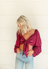Load image into Gallery viewer, Crushing on You Silk Top

