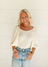 Load image into Gallery viewer, White Chocolate Sweater Bodysuit
