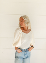 Load image into Gallery viewer, White Chocolate Sweater Bodysuit
