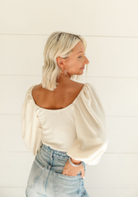 Load image into Gallery viewer, White Chocolate Sweater Bodysuit

