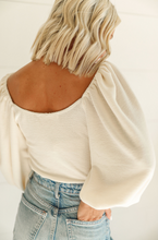 Load image into Gallery viewer, White Chocolate Sweater Bodysuit
