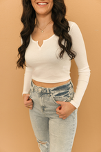 Load image into Gallery viewer, It Girl White Crop
