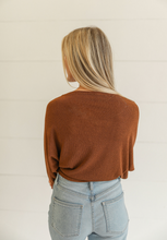 Load image into Gallery viewer, Toffee Drawstring Top
