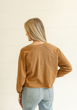 Load image into Gallery viewer, Coffee Long Sleeve Pullover

