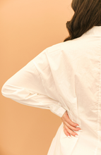 Load image into Gallery viewer, Hadid Corset Shirt Dress
