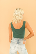 Load image into Gallery viewer, Teal Ribbed Tank
