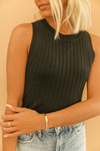 Load image into Gallery viewer, Britt Black Tank
